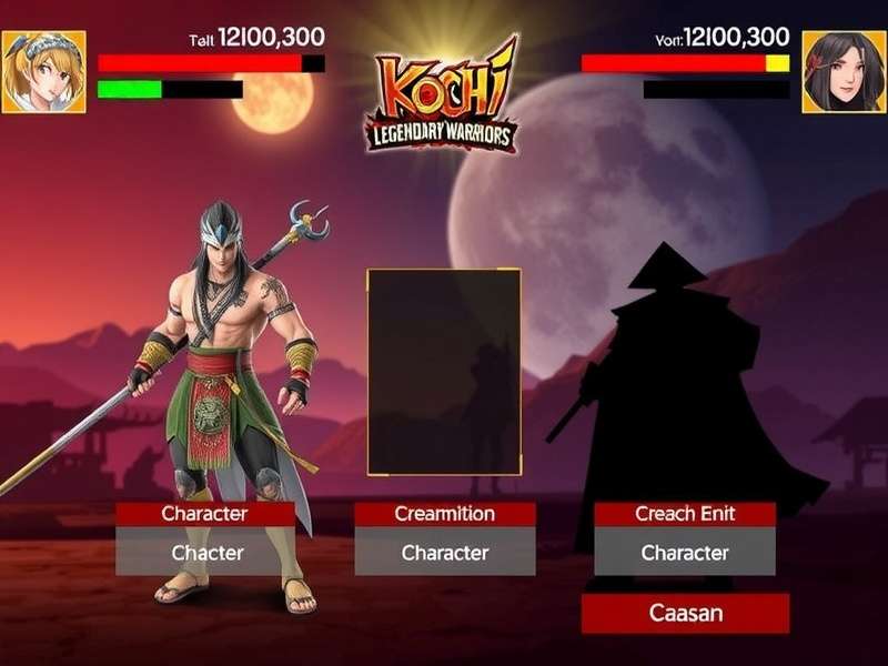 Kochi Legendary Warriors Gameplay Screenshot