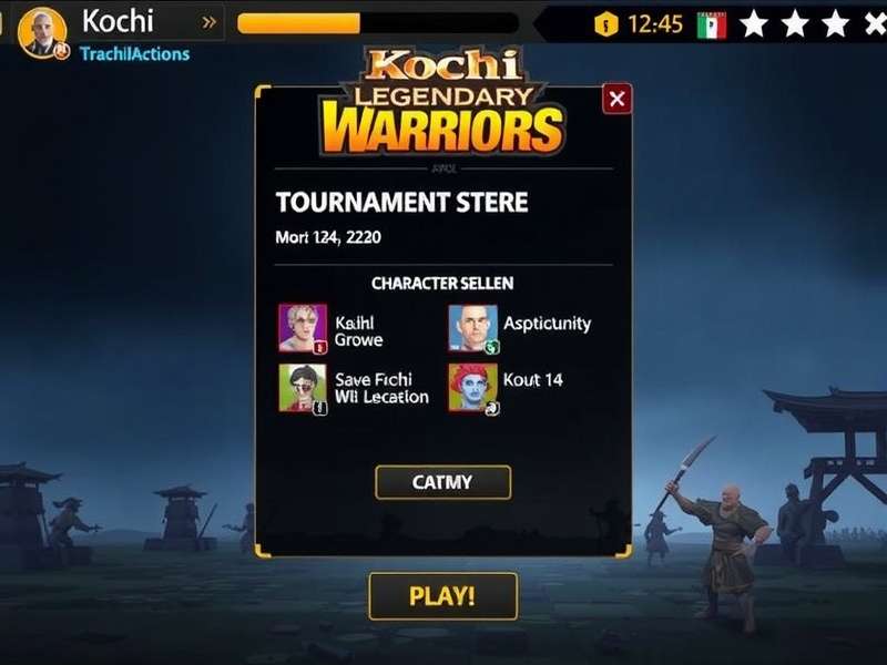 Kochi Legendary Warriors Tournament Scene in India